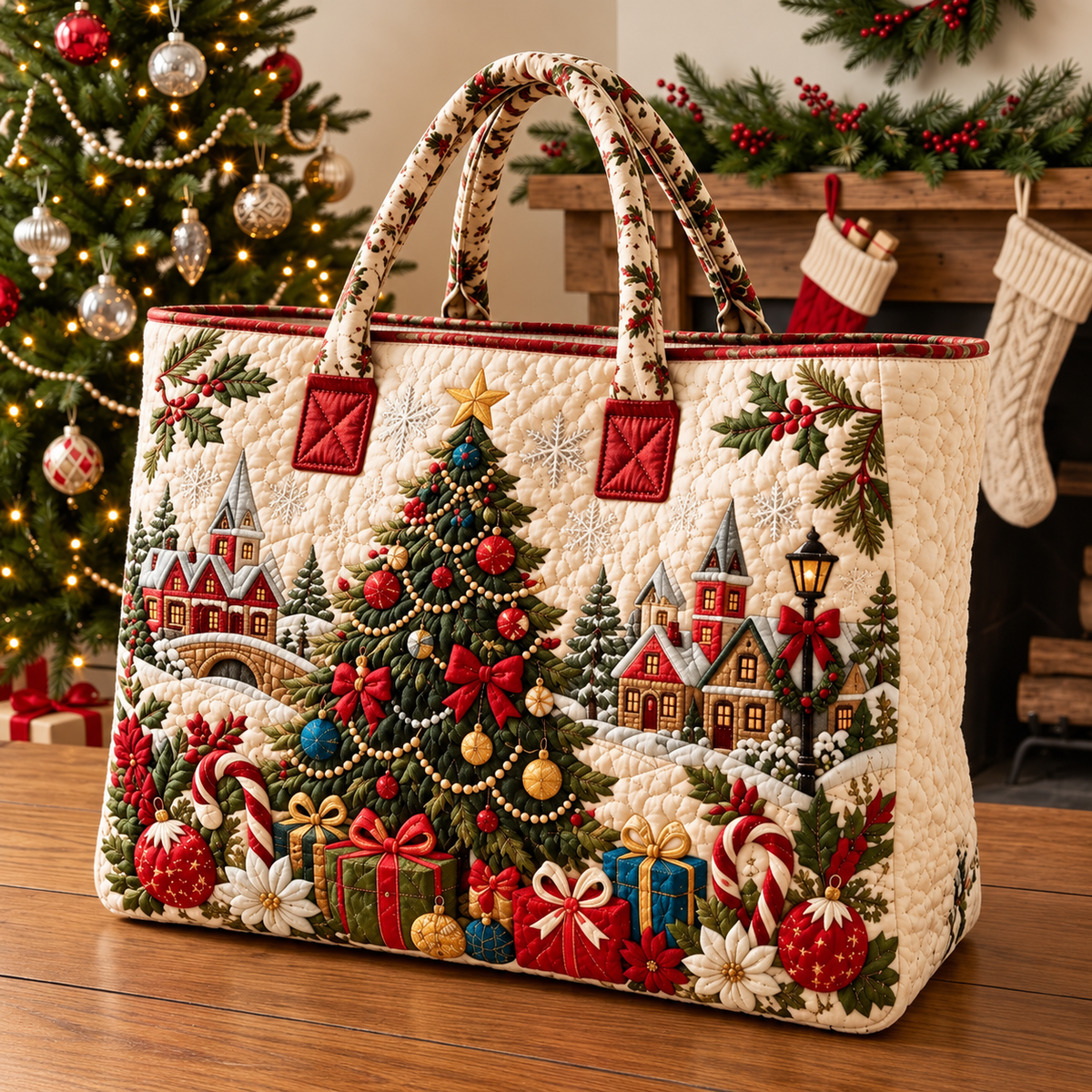 Christmas Tote Bags